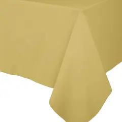 GOLD PAPER LINEN LIKE TABLE COVER