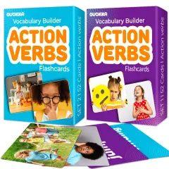 104 Action Verbs Flash Cards for Speech Therapy &ndash; Educational for Kids