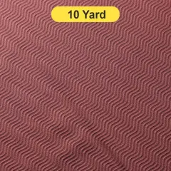 Ziggy Texture Brazilian Nylon Spandex Fabric Rust