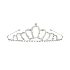 6 Pack Bulk Royal Rhinestone Tiara
