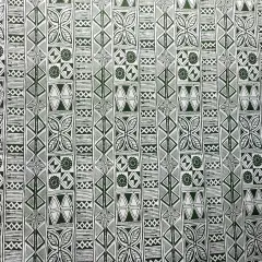 1 Yard Traditional Polynesian Tapa Polyester Fabric For Sewing Crafts And Home D&eacute;cor Projects 60 Inch Green