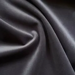 Giselle Plush Velvet Fabric Luxuriously Soft & Richly Textured 100% Polyester, 55" Wide Pewter