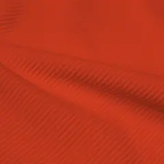 Ribbed Spandex Fabric Hot Coral