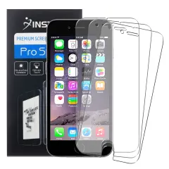 Insten 3 x Clear Screen Protector LCD Guard Shield for iPhone 6S Plus / 6 Plus 5.5" 5.5 inches Silver