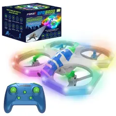 Force1 UFO 6000 Mini RC Stunt Aerial Drone, Multicolor LED Lights with Camera