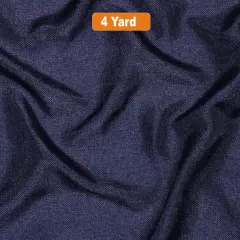 Vintage Linen Fabric Imitation Burlap for Rustic Decor and Crafts Navy Blue