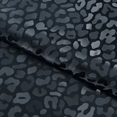 1 Yard 4 way Prowl Polyester Spandex Slick Vinyl Fabric 36" x 55" Length by Width Charcoal