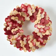 Capiz Heart Valentine's Day Wreath - Wedding Decor - Holiday Tree