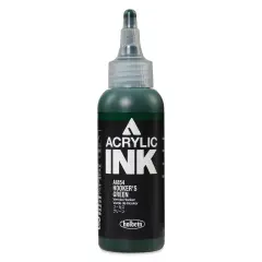 Holbein Acrylic Ink - Hooker's Green, 100 ml