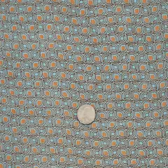 Turquoise Rayon Crinkle 1 Yard Fabric Soft Lightweight 50/52" Textured Apparel Fabric
