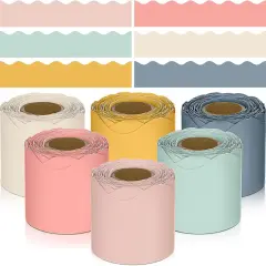 6 Rolls 196.8 ft Colorful Bulletin Board
