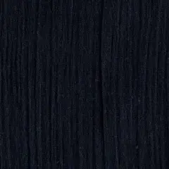 1 Yard Solid Navy Rayon Crinkle Fabric &ndash; Lightweight Woven, 100% Rayon, 50/51&rdquo; Wide, Apparel Material