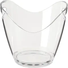 Wine Bucket - 2 Bottle Tub (Clear)