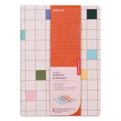 Kikkerland Inkerie Undated Weekly Planner - 6-1/4" x 8-1/4"
