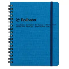 Delfonics Rollbahn Cap-Martin Notebook - 5-1/2" x 7", Blue