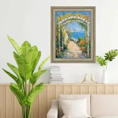 Silver Wave Frame Picture Frame 15x15 frame