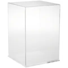 Plymor Clear Acrylic Display Case, 10" W x 10" D x 15" H