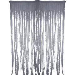 72"x 0.5"x 96.1 Inch Creepy Cloth Curtain Halloween Haunted Decoration