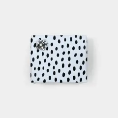 Handdrawn Polka Dots Gift Wrap