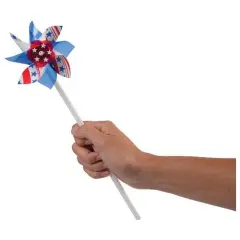 Patriotic Pinwheels Include 12 Units