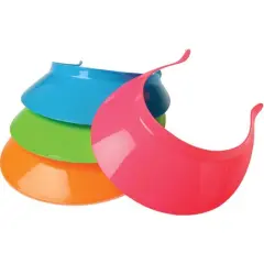 Neon Plastic Visors Include 12 Units