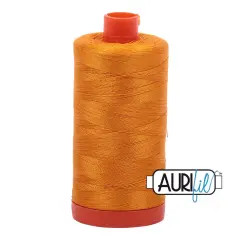 Yellow Orange (2145) | 50wt Large Spool (1300M / 1422Y) | Aurifil Thread