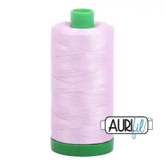 Light Lilac (2510) | 40wt Large Spool (1000M / 1094Y) | Aurifil Thread