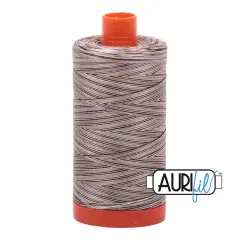 Nutty Nougat - Variegated (4667) | 50wt Large Spool (1300M / 1422Y) | Aurifil Thread