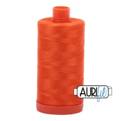Neon Orange (1104) | 50wt Large Spool (1300M / 1422Y) | Aurifil Thread