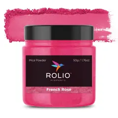 Rolio - 1 Jar Mica Powder (French Rose) - 50g / 1.8 oz