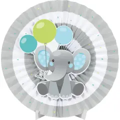 Enchanting Elephants Boy Centerpiece Decoration