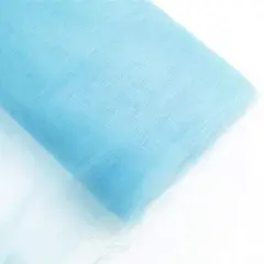 40 Yard Fine Soft Tulle Fabric Bolt for Wedding Decoration Crafts Backdrops Veils DIY 54 inch Width Baby Blue