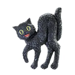 Cody Foster 24.0 Inch Cat Wall Decoration Halloween Wall Art Decor , Halloween Decor Vintage-Looking Black