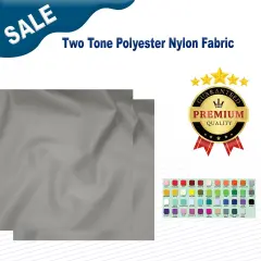 Two Tone Polyester Nylon Fabric