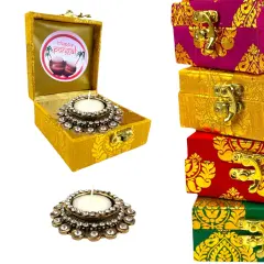 Pongal Gift Boxes, Candle Holder Ugadi Gift Box Hamper Basket, for Employees, Home Office Friends , Family & Relatives