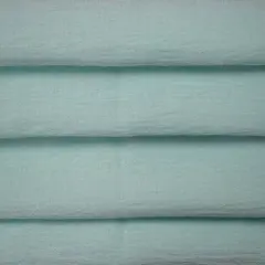 1 Yard Light Blue Cotton Gauze Apparel Fabric, Soft 100% Cotton, 48/50&Prime; Width