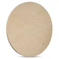 American Easel Cradled Round Birch Painting Panel - 36" Dia. x 7/8" D