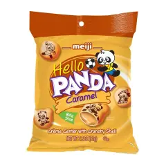 Meiji Hello Panda Caramel 2.2 oz, 6 Ct