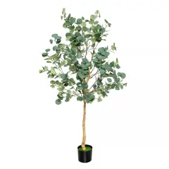 5.5' Artificial Tree Fake Eucalyptus Tree for Living Room Office Home Decor