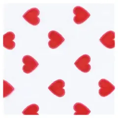 Small Red Hearts Cello Treat Bag