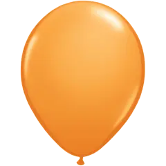 ORANGE BALLOONS