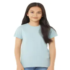 BELLA + CANVAS&reg; Triblend Crew Neck Short Sleeve Tee Shirt For Youth - 3413Y Ice blue triblend