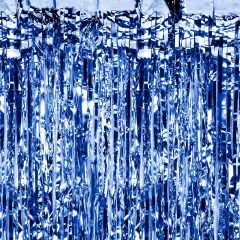 BLUE PARTY CURTAIN