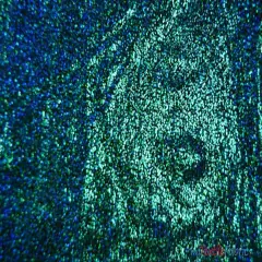 4 Way Stretch Dancewear Fabric 58/60" Wide Pebbles Hologram Spandex With Multiple Colors Black Turquoise