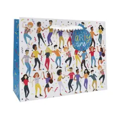 Patterned Gift Bags 8" X 4" X 10" High-Quality Gift Wrapping