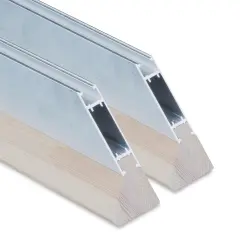 MUSEO ALU-Frame Aluminum Stretcher Bars and Parts - Stretcher Bar 1-3/4" Profile, 12", Pkg of 2