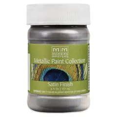 Modern Masters Metallic Paint - Platinum, 177 ml jar