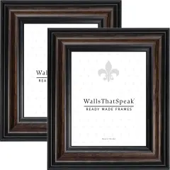 Potomac 2.5", American Walnut Picture Frame by wallsthatspeak