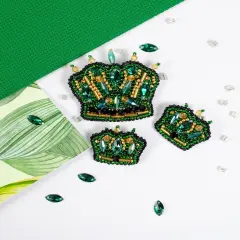 Bead Embroidery Decoration Kit- Symbol of the monarch