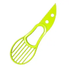 Handy Housewares 2-in-1 Avocado Slicer Tool with Plastic Blade and Knife Sheath